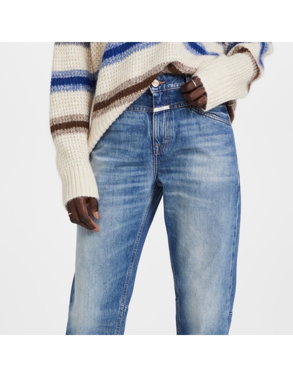 CLOSED X-Lent Tapered Jeans Medium Wash Organic Cotton 25